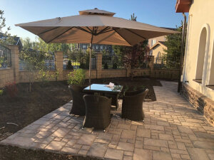 Уличный зонт Palladio Rotang Lux