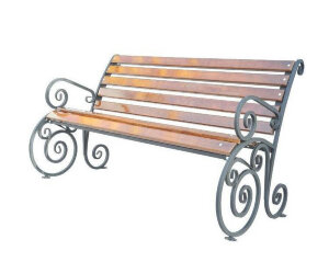 Скамья со спинкой Московская Garden Скамья со спинкой Московская Garden