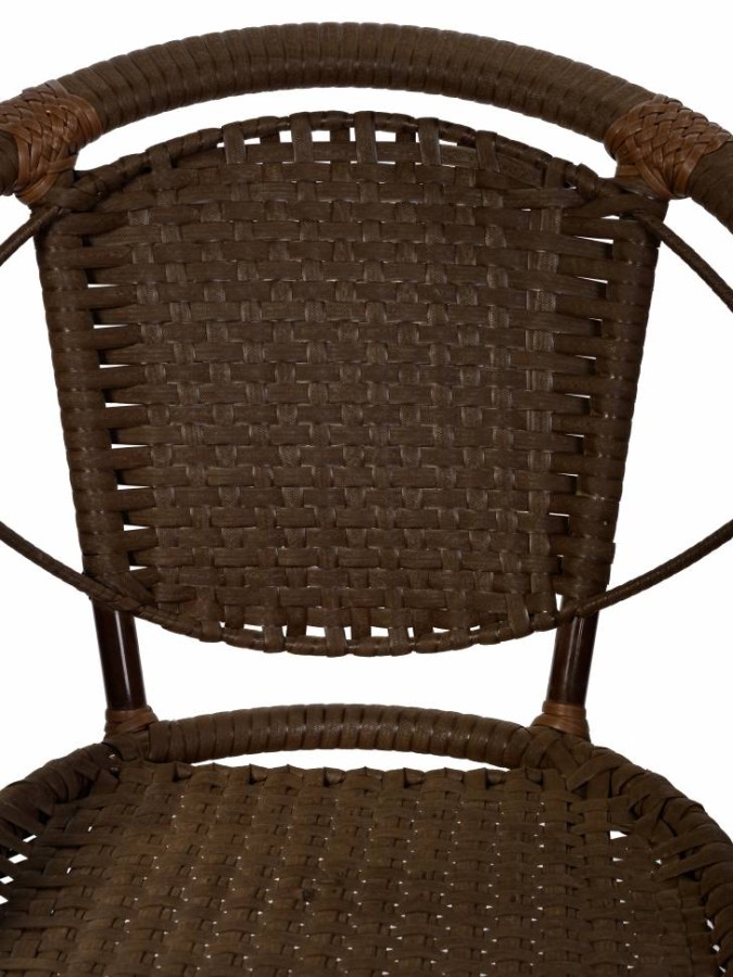 Кресло Denver из искусственного ротанга, орех Garden story
