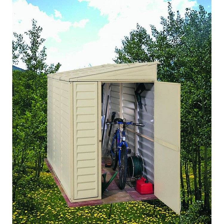 Пластиковый сарай SideMate 4x8 Garden