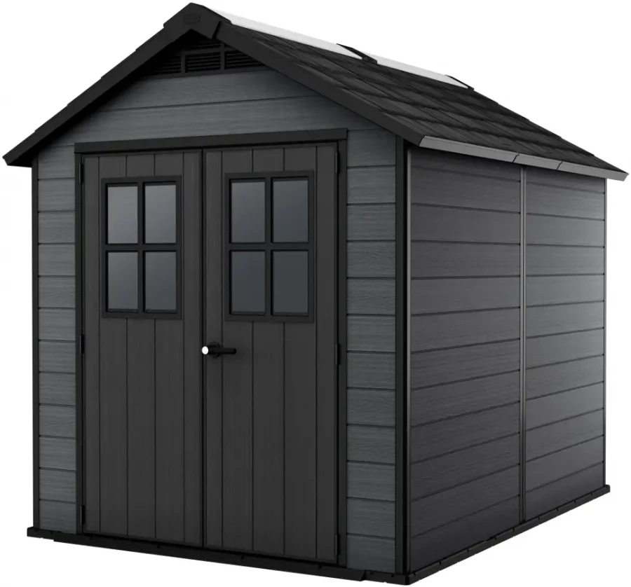 Пластиковый сарай Newton 759 серый Keter