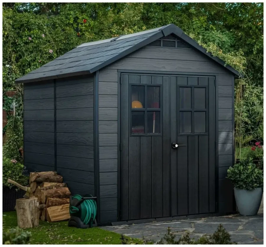 Пластиковый сарай Newton 759 серый Keter