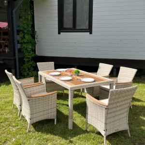 Обеденный комплект Amelia на 6 персон, бежевый Royal Family