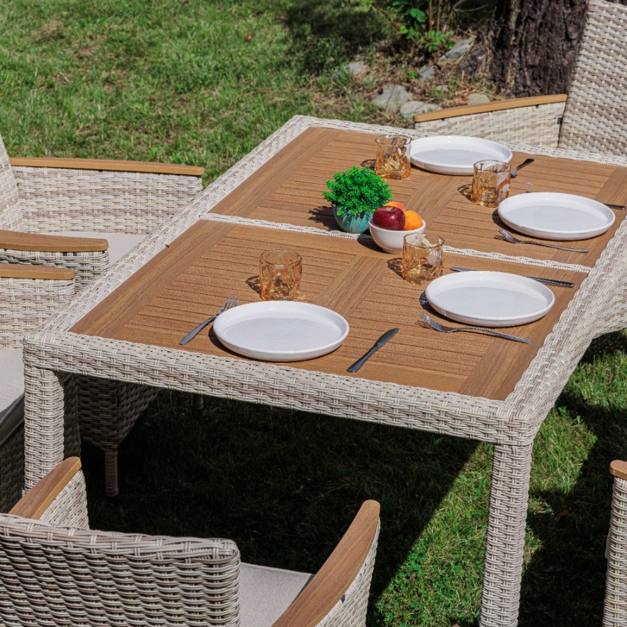 Обеденный комплект Amelia на 6 персон, бежевый Royal Family