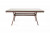 Обеденный стол из искусственного ротанга Латте 140х80см Brown 4sis