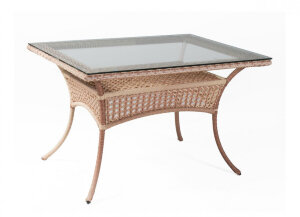 Стол прямоугольный 120 AIKO DECO светло-коричневый Aiko