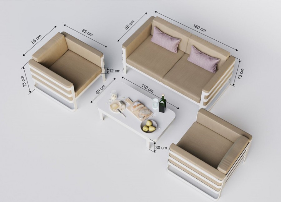 Лаунж зона Primavera Gardenini