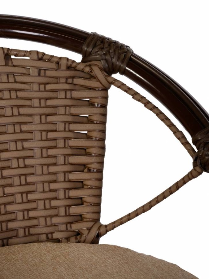 Кресло Bali (Бали) из искусственного ротанга, орех Garden story
