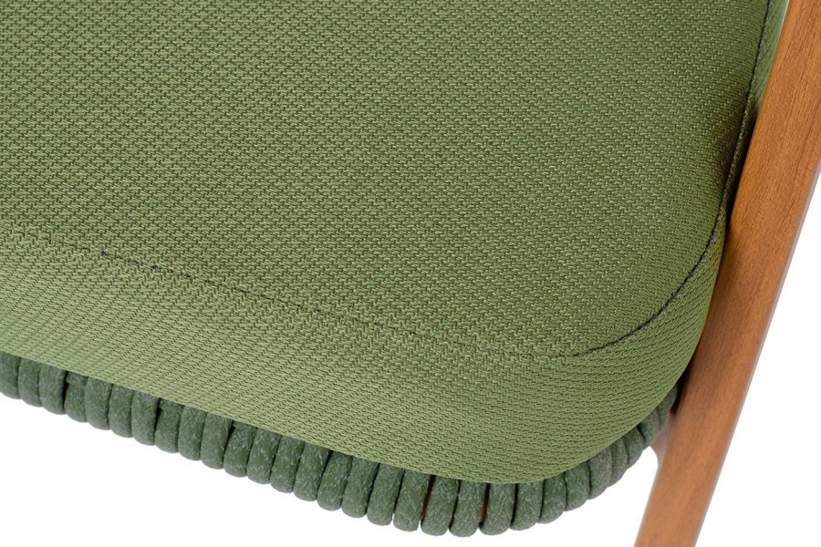 Кресло из роупа Амстердам, зеленый 4sis