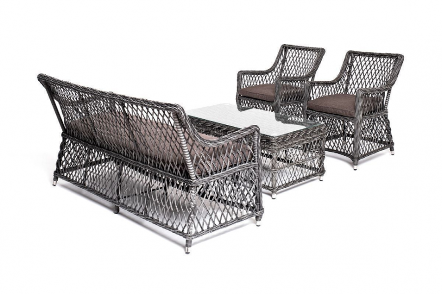 Лаунж-зона Асти 4 Grafit 4sis