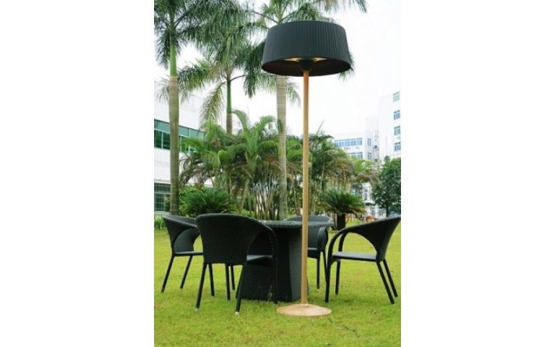 Электрический напольный обогреватель Hügett Floor Black 1821/B Garden