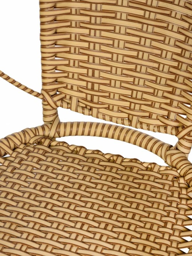 Кресло Bali (Бали) из искусственного ротанга, слоновая кость Garden story