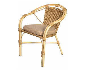 Кресло Bali (Бали) из искусственного ротанга, слоновая кость Garden story