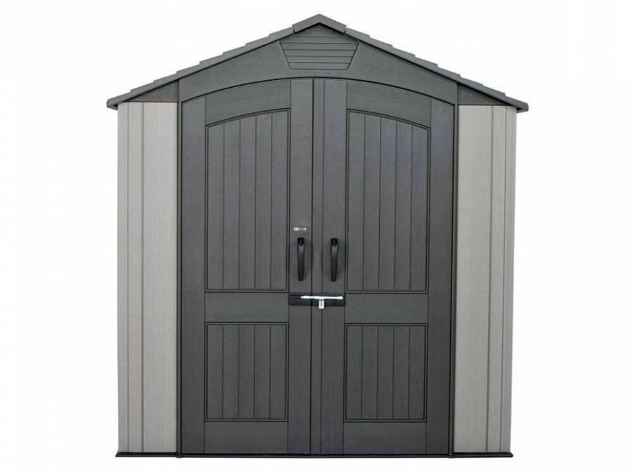 Пластиковый сарай LifeTime WoodLook 7'х12 Garden