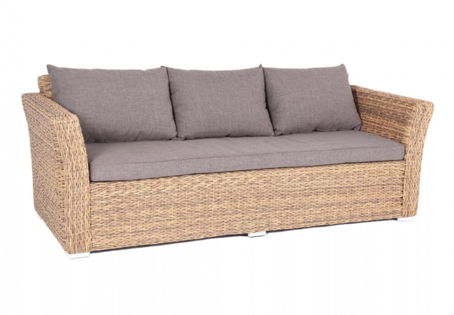Диван трехместный Капучино ротанг гиацинт 4sis