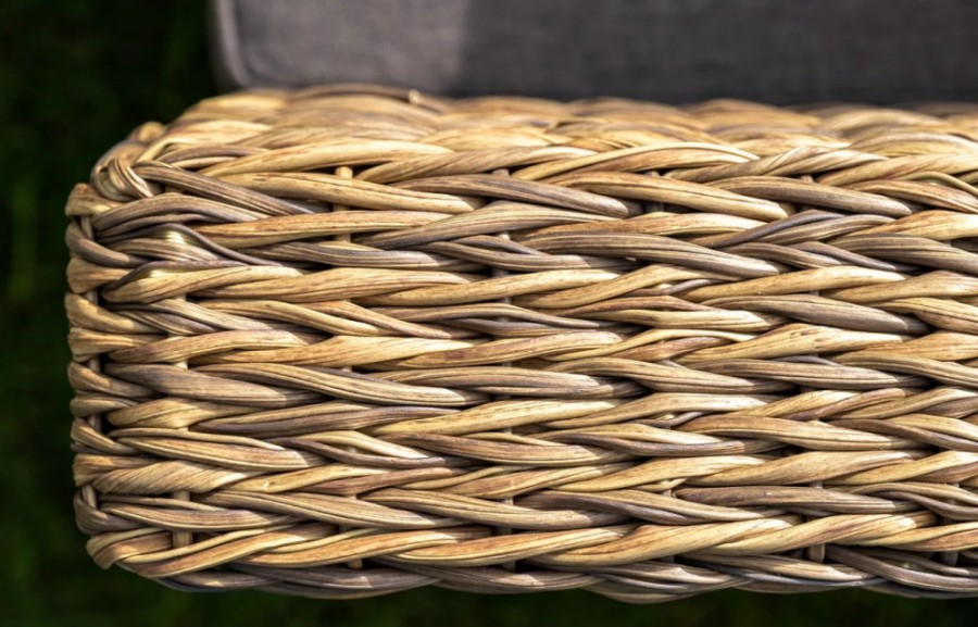 Диван трехместный Капучино ротанг гиацинт 4sis