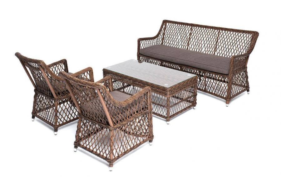 Лаунж-зона Асти 4 Brown 4sis