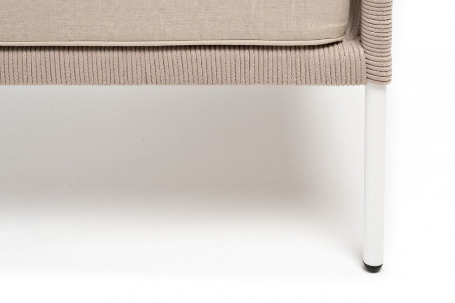 Кресло плетеное из роупа Канны бежевое 4sis