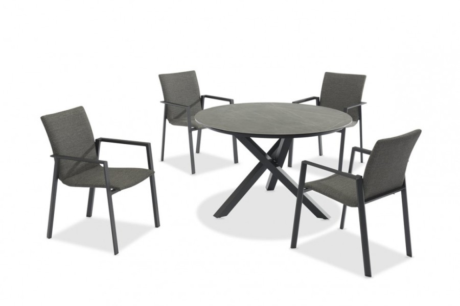 Стол Timra антрацит/черный Brafab