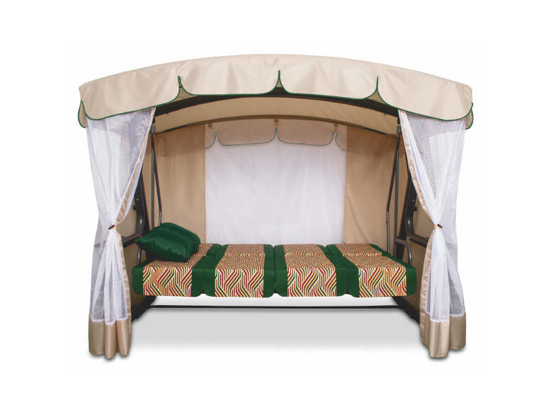 Качели садовые Эдем Премиум 76 зеленные Garden