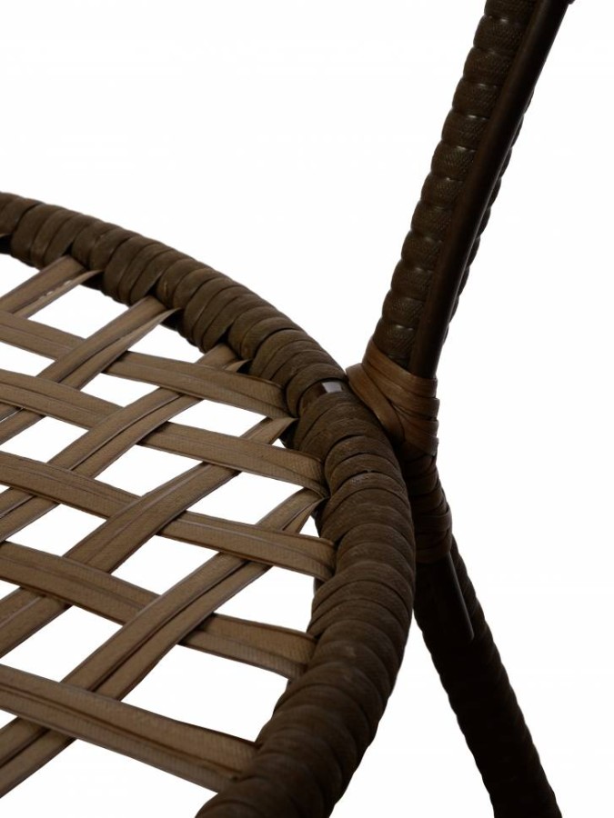 Стол Java Ява из искусственного ротанга, орех Garden story