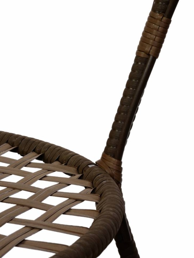 Стол Java Ява из искусственного ротанга, орех Garden story