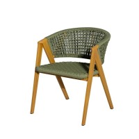 Стул Амстердам из роупа, зеленый 4sis