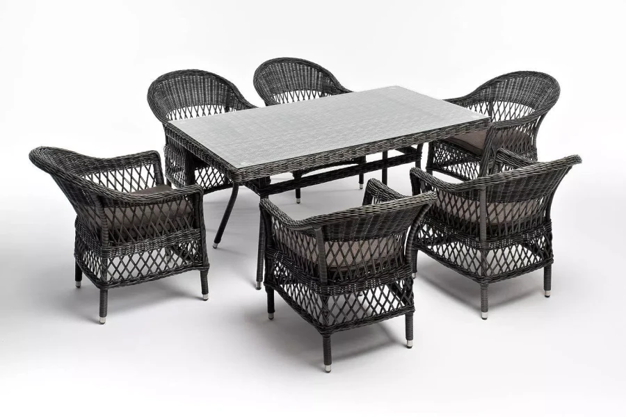 Обеденная группа Амароне на 6 персон, графит 4sis