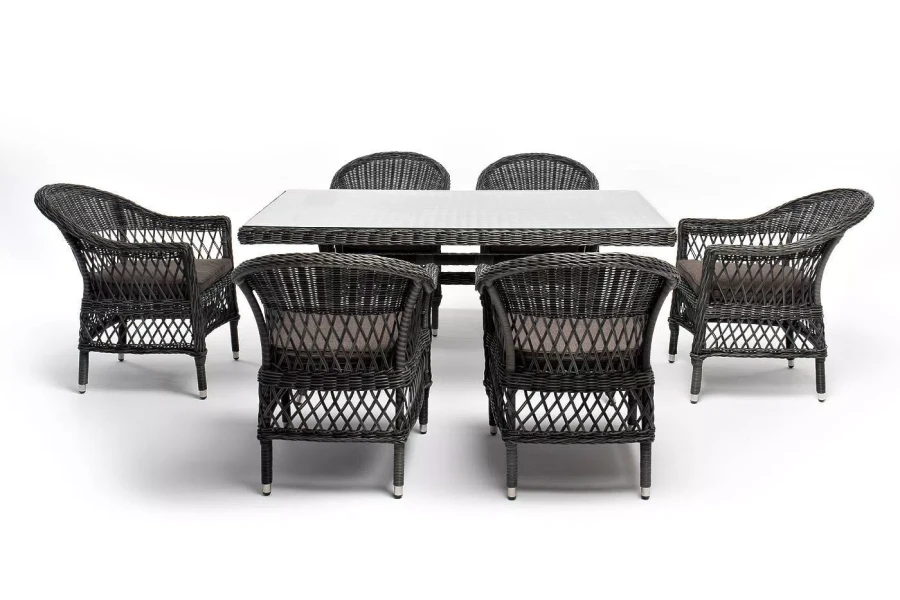 Обеденная группа Амароне на 6 персон, графит 4sis