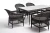 Обеденная группа Амароне на 6 персон, графит 4sis