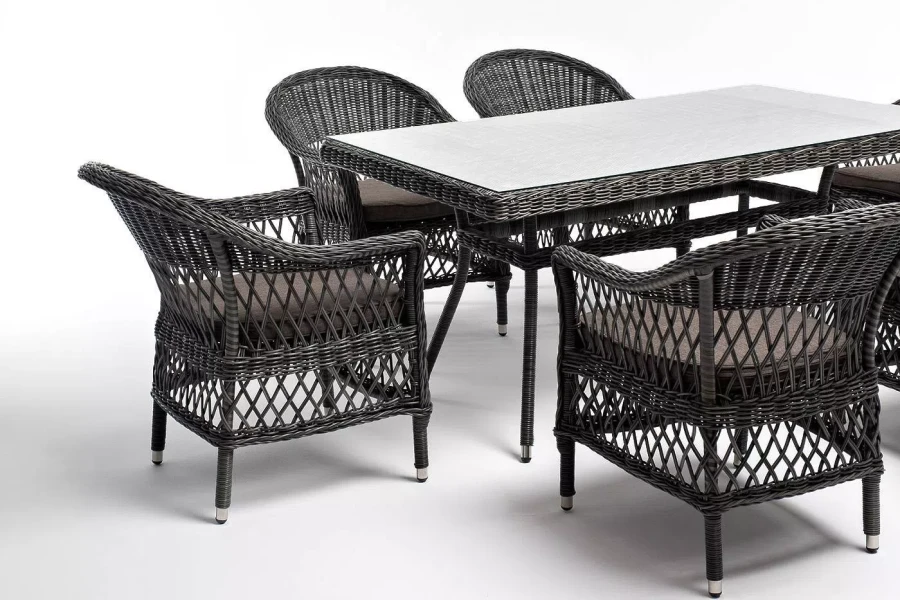 Обеденная группа Амароне на 6 персон, графит 4sis