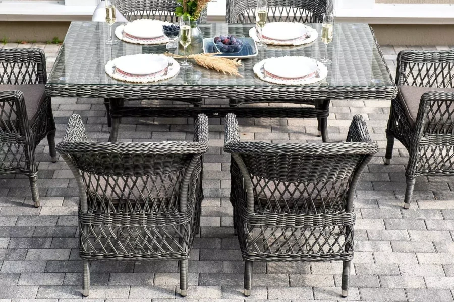 Обеденная группа Амароне на 6 персон, графит 4sis