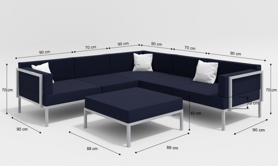 Лаунж зона Serenita Gardenini