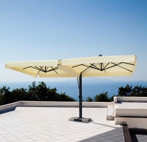 Зонт двухкупольный Fellini Alluminium V Scolaro