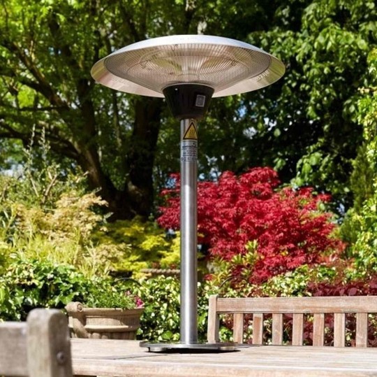 Электрический настольный обогреватель Hügett Tabletop Steel Garden