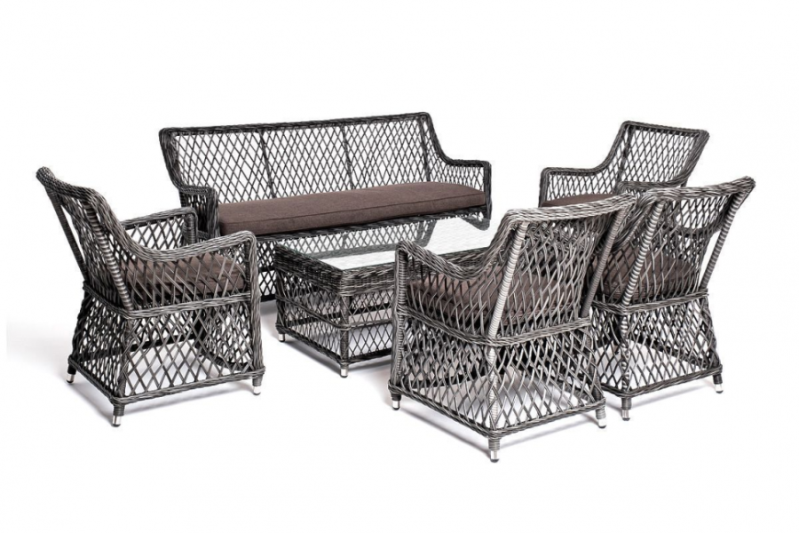 Лаунж-зона Асти 6 Grafit 4sis