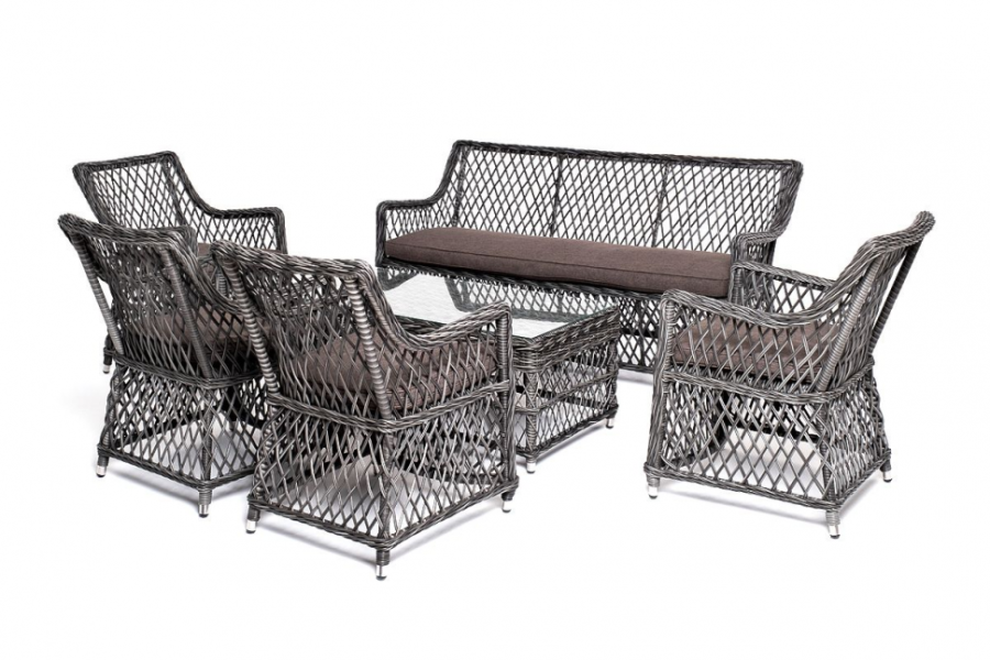 Лаунж-зона Асти 6 Grafit 4sis