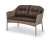 Плетеный диван из искусственного ротанга S54B-W56 Light brown Афина