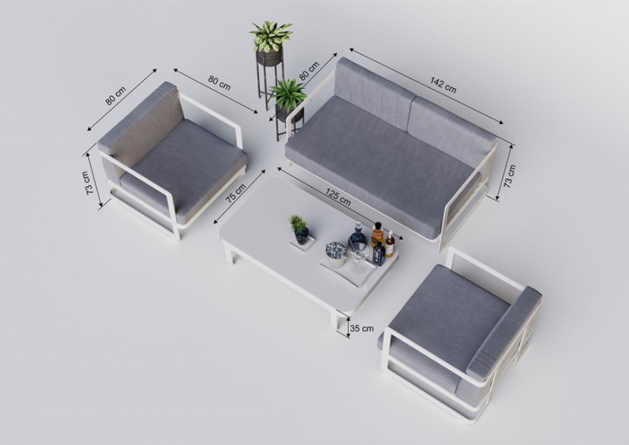 Лаунж зона Villino Gardenini