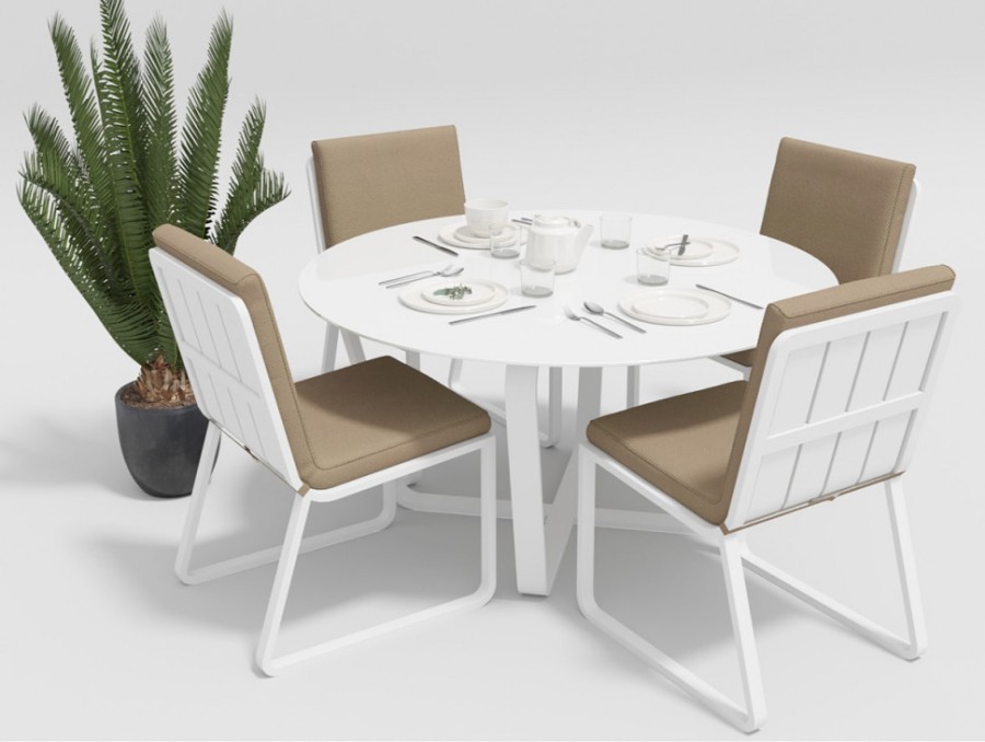 Обеденная группа Primavera-2 white Gardenini