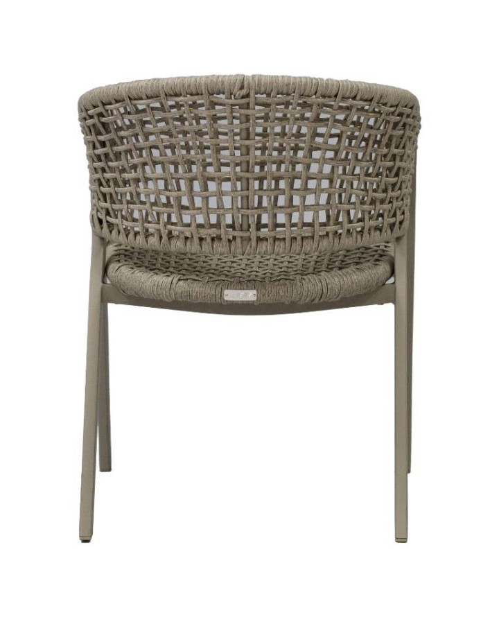 Стул Амстердам из роупа, серый 4sis