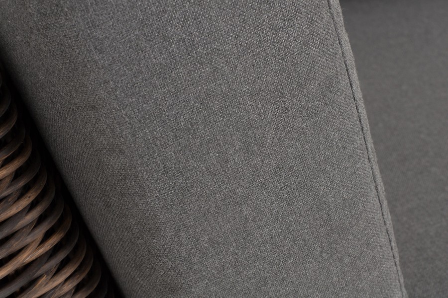 Угловой модуль с подушками Капри, коричневый 4sis 