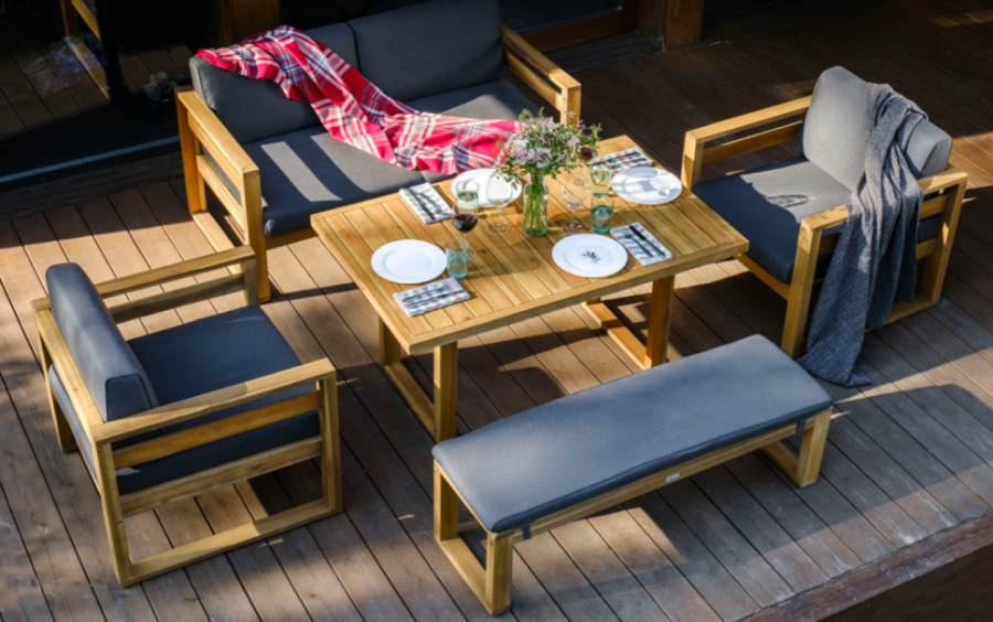 Диван из акации Booka 2-х местный Joygarden