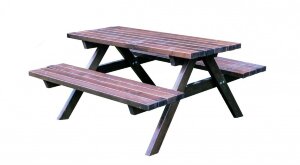 Стол с лавками Самсон