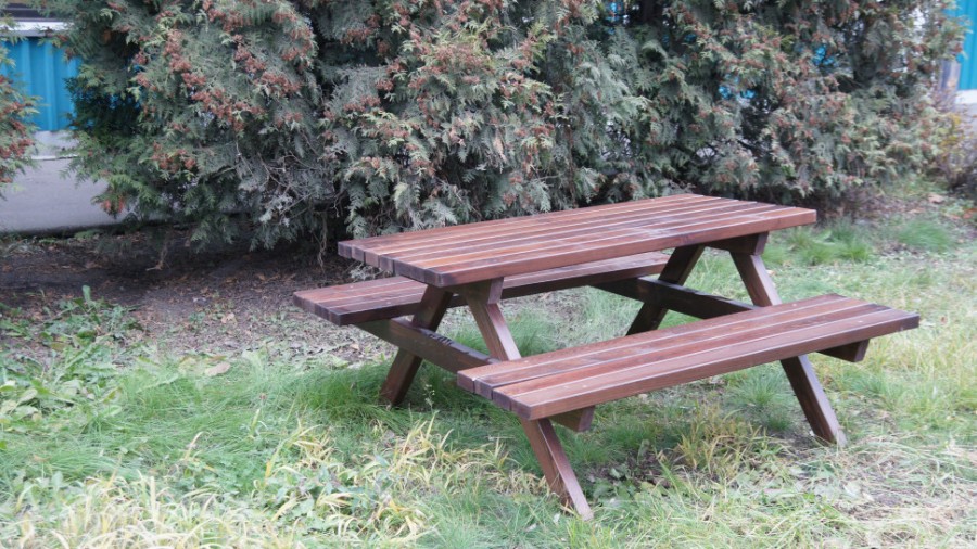 Стол с лавками Самсон