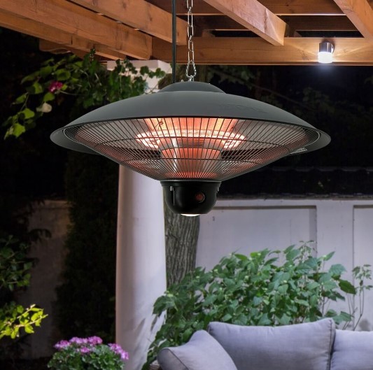 Электрический подвесной обогреватель Hügett Taket Steel 2125 Garden