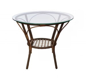 Стол Bali (Бали) из искусственного ротанга, орех Garden story