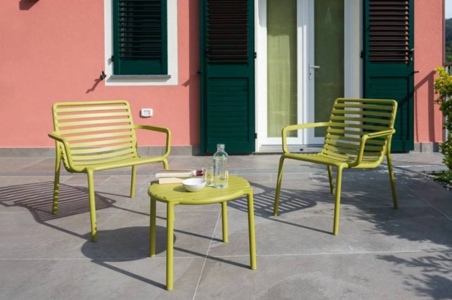 Лаунж-кресло пластиковое Doga Relax грушевое Nardi