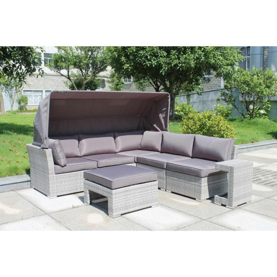 Комплект мебели из искусственного ротанга AFM-320G Grey Афина