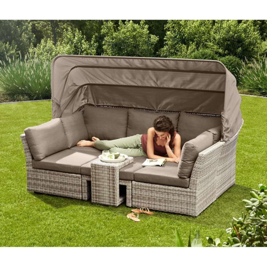 Комплект мебели из искусственного ротанга AFM-320G Grey Афина